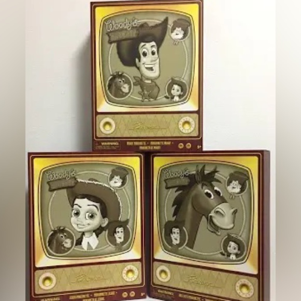 Toy Story: Woody, Jessie, Bullseye Marionette Set